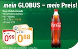 Coca-Cola Limonade im Angebot bei GLOBUS in Blieskastel Coca-Cola Limonade Angebote bei GLOBUS Blieskastel für 0,88 €