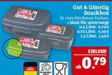 Snackbox Angebote von Gut & Günstig bei Marktkauf Erlangen für 0,79 €