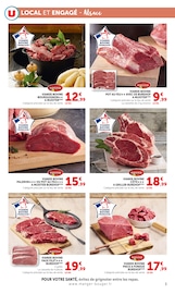 Promos Viande dans le catalogue "Célébrons LES PRODUCTEURS de chez nous" de U Express Viande en promo dans le catalogue U Express à la page 3