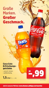 Coca Cola im aktuellen Thomas Philipps Prospekt (Laatzen) Coca Cola im Thomas Philipps Prospekt "Top Angebote" mit 22 Seiten (Laatzen)