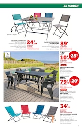 Table De Jardin Angebote im Prospekt "U Express" von U Express Table De Jardin Angebote im Prospekt "U Express" von U Express auf Seite 3