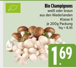 Bio Champignons im E xpress Prospekt Bio Champignons von im aktuellen E xpress Prospekt für 1,69 €