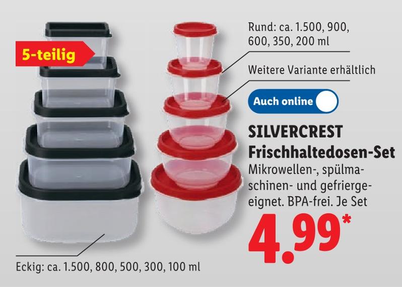 Frischhaltedosen-Set