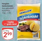Seidenknödel von Henglein für 2,99 € bei GLOBUS im Angebot Seidenknödel von Henglein im aktuellen GLOBUS Prospekt
