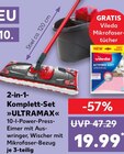 2-in-1-Komplett-Set »ULTRAMAX« im Kaufland Prospekt 2-in-1-Komplett-Set »ULTRAMAX« von Vileda im aktuellen Kaufland Prospekt für 19,99 €