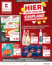 Aktueller Kaufland Supermarkt Prospekt in Korschenbroich und Umgebung, "Aktuelle Angebote" mit 58 Seiten, 18.09.2025 - 24.09.2025