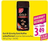 Aktuelles Gold Kaffee entkoffeiniert Angebot bei EDEKA in Dreieich ab 3,49 €