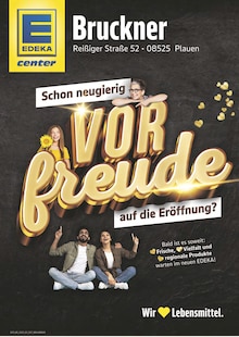 Aktueller E center Prospekt "Wir lieben Lebensmittel!" für Plauen Aktueller E center Prospekt für Plauen mit Seiten