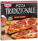 Pizza Tradizionale Salame Romano oder Die Ofenfrische Vier Käse von Dr. Oetker im aktuellen REWE Prospekt