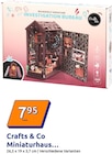 Miniaturhaus Investigation Bureau von Crafts & Co im aktuellen Action Prospekt