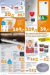 WC im Globus-Baumarkt Prospekt in Aschaffenburg Aktueller Globus-Baumarkt Prospekt mit WC, "Immer eine Idee besser", Seite 6