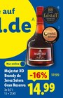 Majestat XO Brandy de Jerez Solera Gran Reserva Angebote von Majestat bei Lidl Heilbronn für 14,99 €