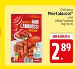 Mini-Cabanossi von Gut&Günstig im aktuellen EDEKA Prospekt für 2,89 €