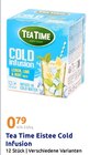 Teegetränk im Action Prospekt Eistee Cold Infusion von Tea Time im aktuellen Action Prospekt für 0,79 €
