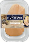 Foie gras de canard cru 1er choix - Maison Montfort en promo chez Intermarché Contact Béziers à 34,99 €