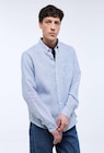 Promo Chemise manches longues rayée en lin à 23,99 € dans le catalogue Monoprix le Pecq à Le Pecq