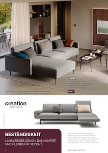 Sofa im Möbel Martin Prospekt "WOHNFÜHLEN NEU ENTDECKEN" mit 32 Seiten (Mannheim)