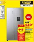 Réfrigérateur américain Hisense 547 L(A)(B) - Hisense - Super U à Tassin-la-Demi-Lune Réfrigérateur américain Hisense 547 L(A)(B) - Hisense en promo chez Super U Tassin-la-Demi-Lune à 549,00 €