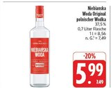 Aktuelle Wodka Angebote bei E center in Nürnberg Aktuelles Niebianska Woda Original Angebot bei E center in Nürnberg ab 5,99 €