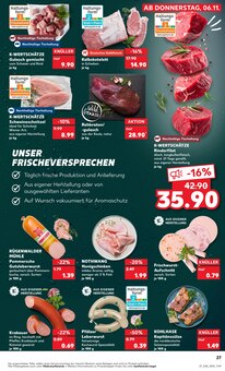 Schweinefleisch im Kaufland Prospekt "Aktuelle Angebote" mit 64 Seiten (Halle (Saale))