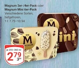 GLOBUS Kaiserslautern - Magnum 3er-/4er-Pack oder Magnum Mini 6er-Pack Angebot im Prospekt Magnum 3er-/4er-Pack oder Magnum Mini 6er-Pack bei GLOBUS im Kaiserslautern Prospekt für 2,79 €
