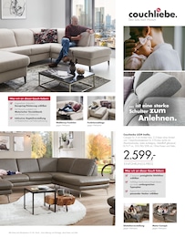 Wohnlandschaft im Polstermöbel Fischer Prospekt Wohnlandschaft im Polstermöbel Fischer Prospekt "couchliebe" auf Seite 5