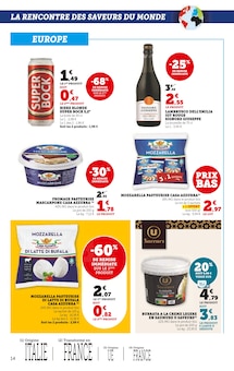 Promo Mascarpone dans le catalogue Super U du moment à la page 14