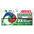 Lessive capsules - ARIEL PODS GRANDIOSE - Carrefour Market à Saint-Denis Lessive capsules - ARIEL PODS GRANDIOSE en promo chez Carrefour Market Saint-Denis à 15,89 €