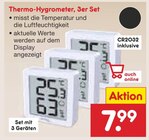 Thermo-Hygrometer, 3er Set im Netto Marken-Discount Prospekt Thermo-Hygrometer, 3er Set von im aktuellen Netto Marken-Discount Prospekt für 7,99 €