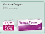 Vomex A Dragees bei mea - meine apotheke im Prospekt "" für 6,25 €