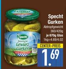 Gurken im EDEKA Prospekt Gurken von Specht im aktuellen EDEKA Prospekt für 1,69 €