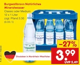 Aktuelle Wasser Angebote bei Netto Marken-Discount in Dortmund Aktuelles Natürliches Mineralwasser Classic oder Medium Angebot bei Netto Marken-Discount in Dortmund ab 3,99 €