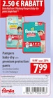 Pampers baby-dry oder premium protection Pants im Angebot bei famila Nordost in Neustadt Pampers baby-dry oder premium protection Pants Angebote bei famila Nordost Neustadt für 7,99 €