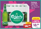 Lager Beer von Carlsberg im aktuellen Netto Marken-Discount Prospekt für 13,99 €