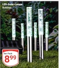 LED-Solar-Lampe Bubbles Angebote bei GLOBUS Braunschweig für 8,99 €