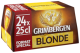 BIÈRE BLONDE GRIMBERGEN - GRIMBERGEN en promo à 13,42 € chez Auchan Hypermarché BIÈRE BLONDE GRIMBERGEN - GRIMBERGEN dans le catalogue Auchan Hypermarché