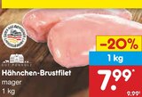 Hähnchen-Brustfilet von Gut Ponholz für 7,99 € bei Netto Marken-Discount im Angebot Hähnchen-Brustfilet von Gut Ponholz im aktuellen Netto Marken-Discount Prospekt