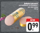 Delikatess Leberwurst bei EDEKA im Lindenhof Prospekt für 0,99 €