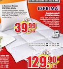 Aktuelles 3-Kammer-Kissen ESPRIMA White Angebot bei Dekor-Markt in Duisburg ab 39,99 €