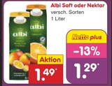 Aktuelles Saft Angebot bei Netto Marken-Discount in Duisburg ab 1,29 €