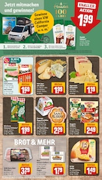 REWE Frischkaese im Prospekt 