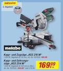 Kapp- und Zugsäge „KGS 216 M“ von metabo im aktuellen toom Baumarkt Prospekt