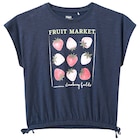 Mädchen T-Shirt mit Glitzer-Print für 7,99 € bei Ernstings family im Angebot Mädchen T-Shirt mit Glitzer-Print im aktuellen Ernstings family Prospekt