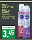 HAIR STYLING SPRAY im Angebot bei Marktkauf in Unna HAIR STYLING SPRAY Angebote von NIVEA bei Marktkauf Unna für 3,45 €