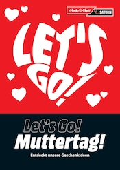 Aktueller MediaMarkt Saturn Prospekt mit Elektronik, "LET'S GO! Muttertag!", Seite 1