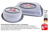 Tortenbutler rund im Angebot bei E center in Rottenburg Tortenbutler rund Angebote von Gut & Günstig bei E center Rottenburg für 6,99 €