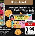 Aktuelles Squid Game x Yummer's Dalgona Biscuits Butter oder Vanille Angebot bei EDEKA in Mönchengladbach ab 2,99 €