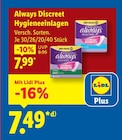 Discreet Hygieneeinlagen von Always für 7,49 € bei Lidl im Angebot Discreet Hygieneeinlagen von Always im aktuellen Lidl Prospekt