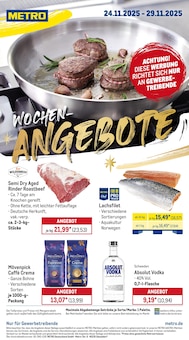 Lachs im aktuellen METRO Prospekt (Mülheim (Ruhr)) Lachs im METRO Prospekt "Wochenangebote SCO + Charity + Markets" mit 29 Seiten (Mülheim (Ruhr))