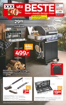 Gasgrill im XXXLutz Möbelhäuser Prospekt "BESTE Marken - Auswahl - Services - Preise" mit 12 Seiten (Darmstadt)